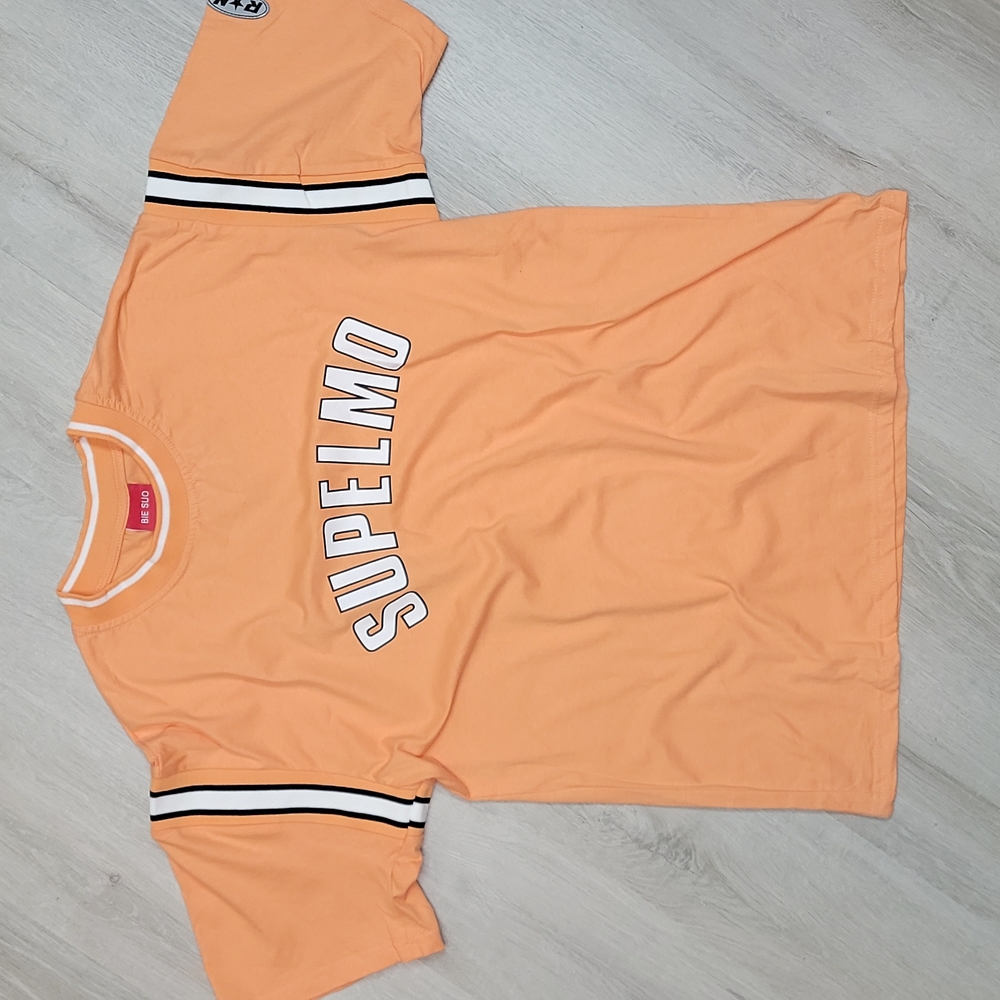 Aelfric Eden Bie Suo Small Orange Supelmo short sleeve shirt NWT [99]